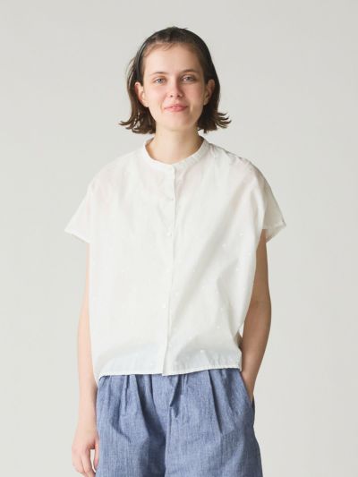 MidiUmi ドットシャツノースリーブ