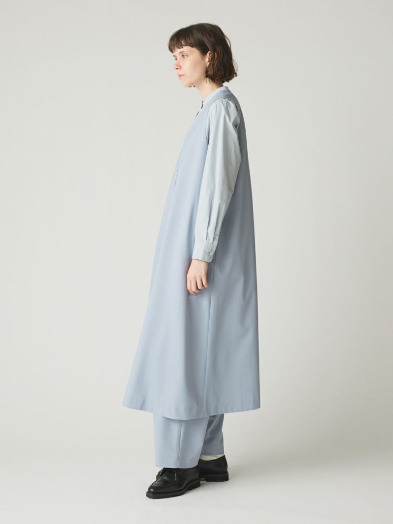 MidiUmi Vネックロングジレワンピース｜ MARcourt ONLINE STORE