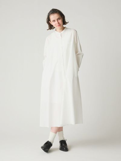 MidiUmi Aラインシャツワンピース