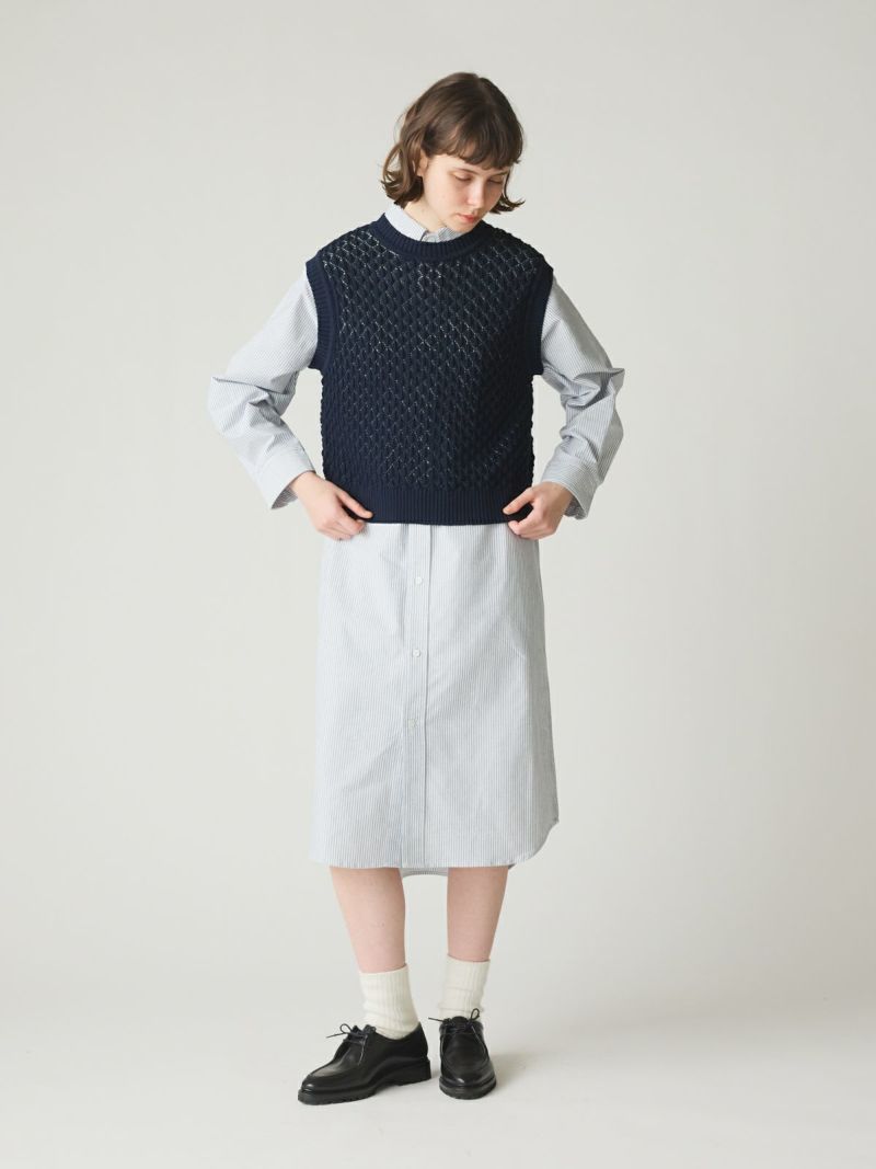 MidiUmi メッシュニットベスト｜ MARcourt ONLINE STORE