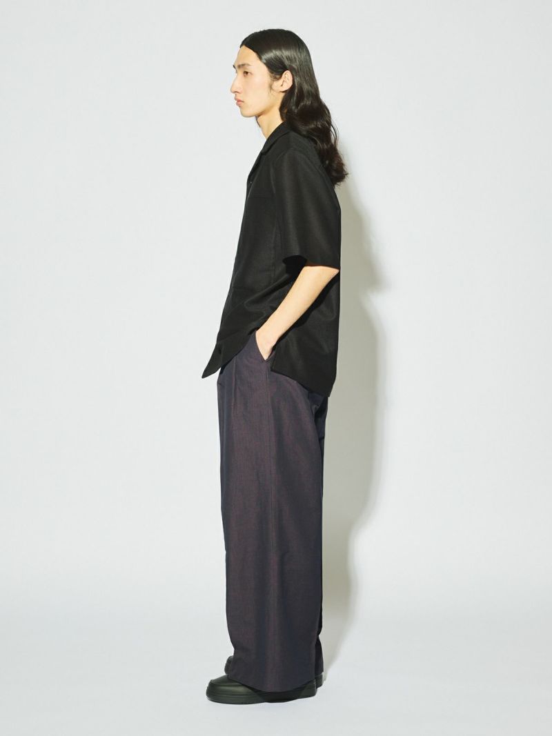 MIDIUMISOLID Men's コットンリネンワイドパンツ｜ MARcourt