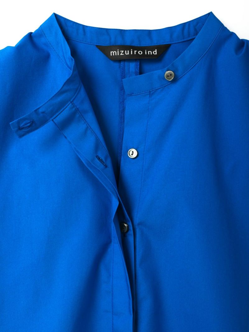 海外並行輸入正規品 mizuiro ind スタンドカラーコクーンシャツ｜ MARcourt ONLINE シャツ/ブラウス(長袖/七分)