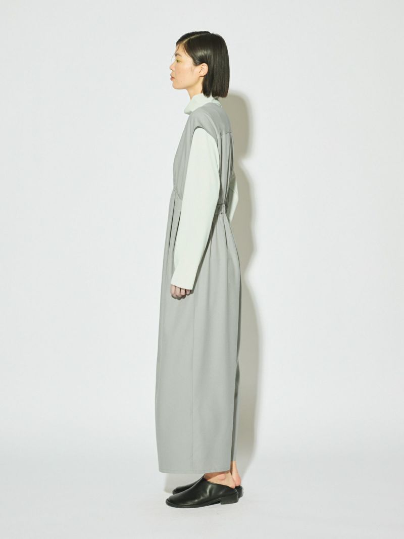 MIDIUMISOLID for Ladies Vネックオールインワン｜ MARcourt