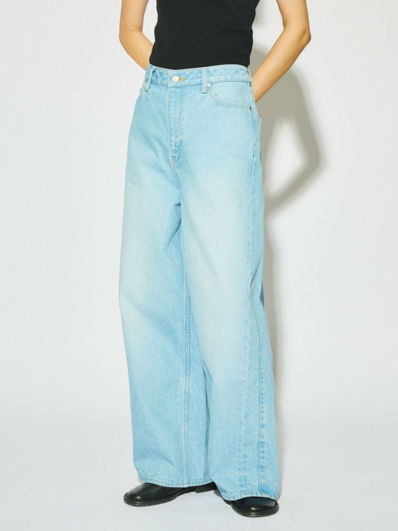 MIDIUMISOLID for Ladies バレルレッグワイドデニム｜ MARcourt