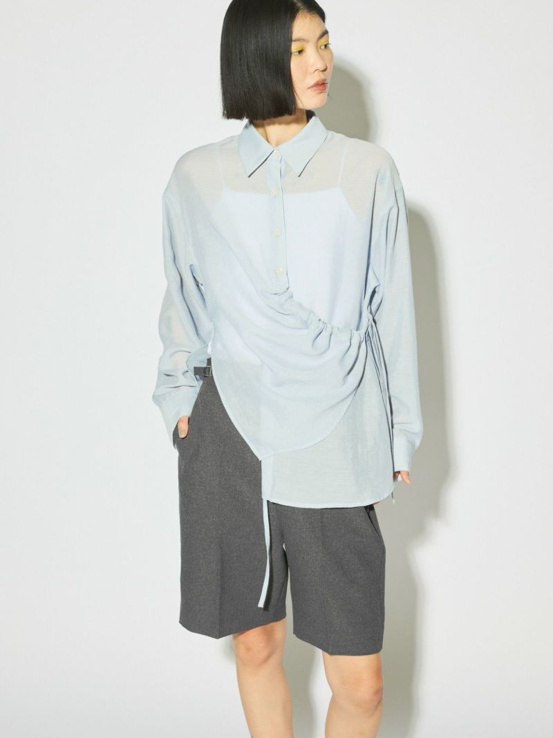 MIDIUMISOLID for Ladies センタープレスショートパンツ