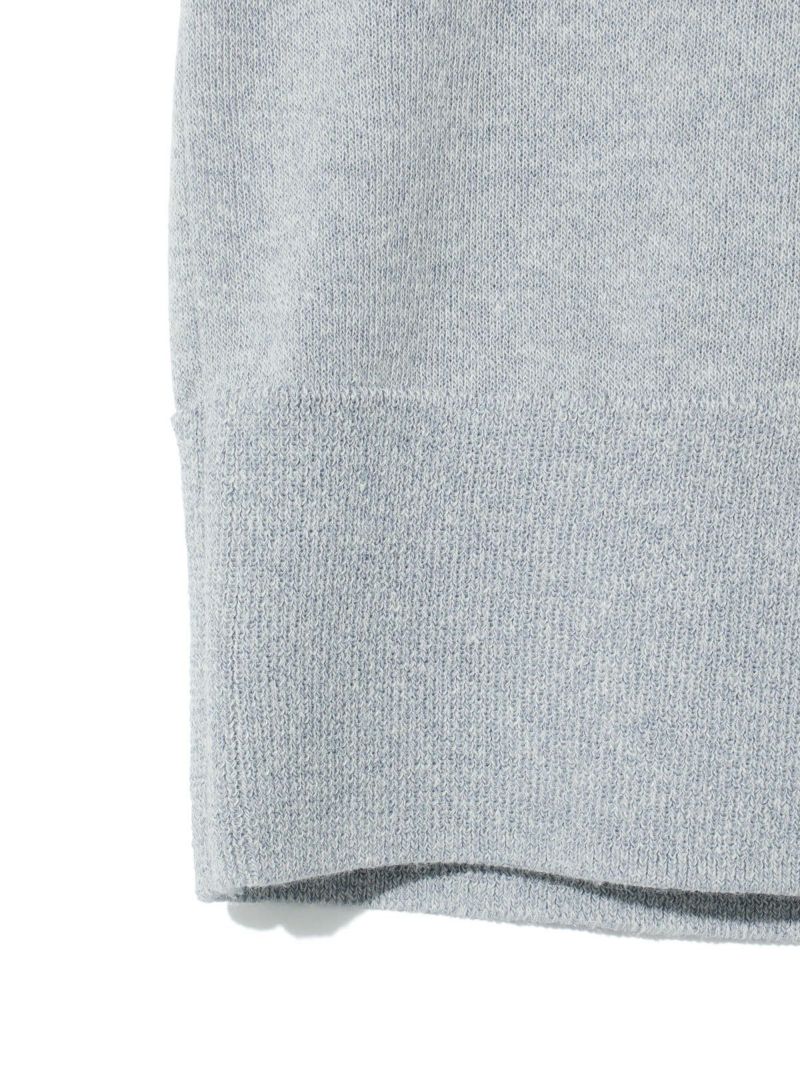 MIDIUMISOLID for Ladies パフスリーブジャカードプルオーバー