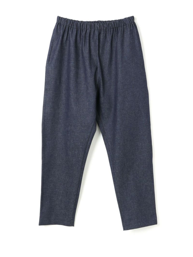 mizuiro ind (ミズイロインド) ハイウエストストレッチパンツ