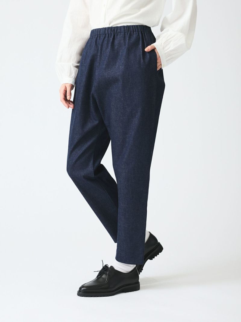 mizuiro ind ハイウエストストレッチデニムパンツ｜ MARcourt
