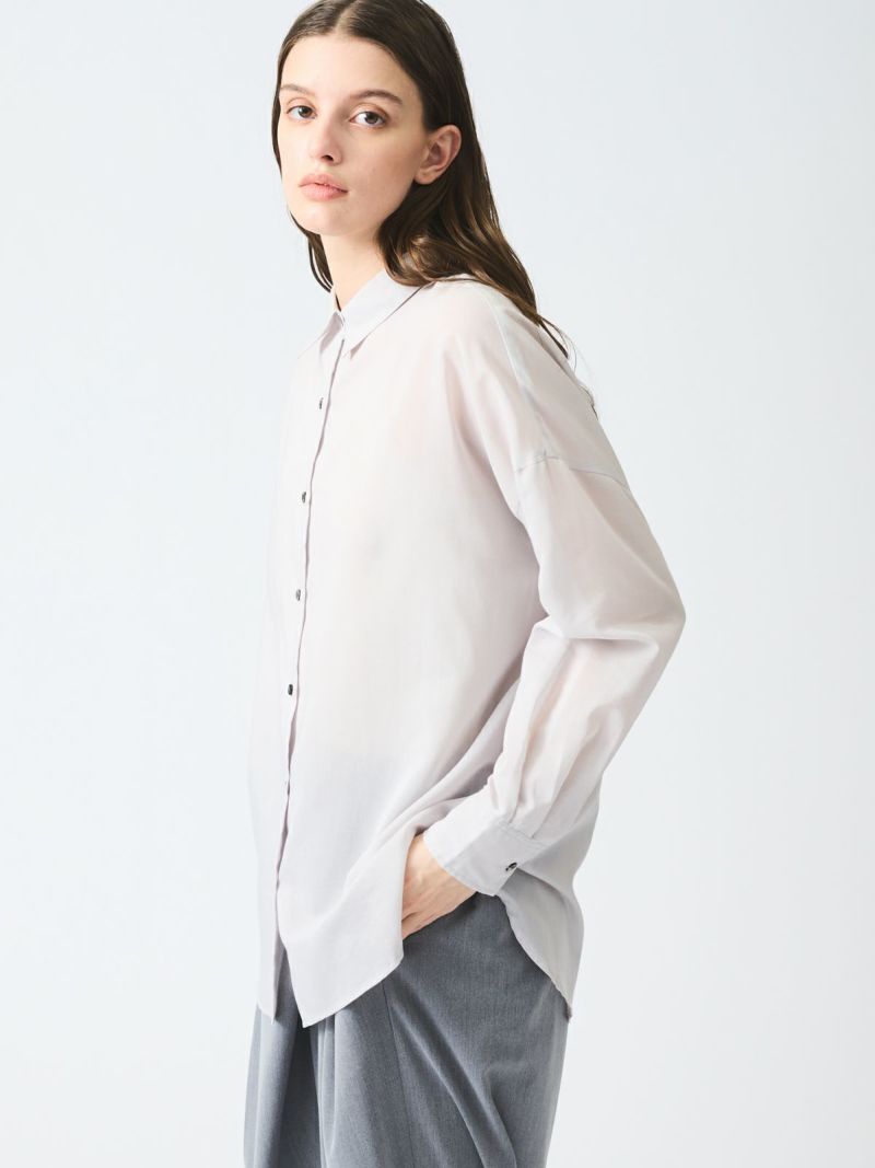 mizuiro ind シアーワイドシャツ｜ MARcourt ONLINE STORE