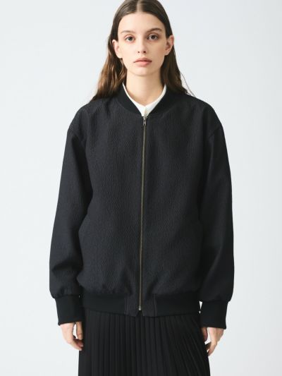mizuiro ind ジャカードジップブルゾン