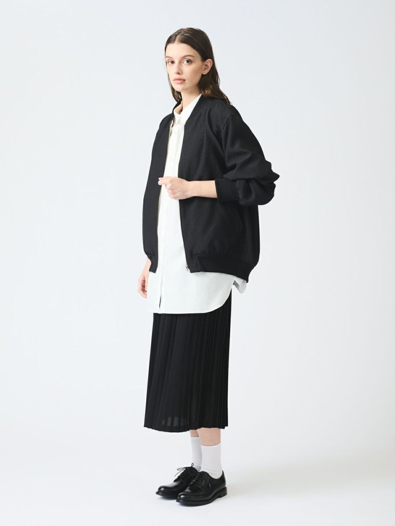 mizuiro ind ノーカラーハーフスリーブコート｜ MARcourt ONLINE