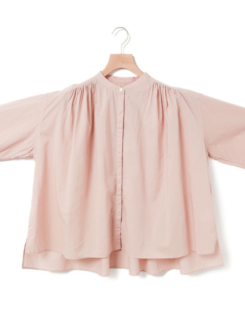 【後払い手数料無料】 MidiUmi ギャザーワイドシャツ｜ STORE ONLINE MARcourt トップス