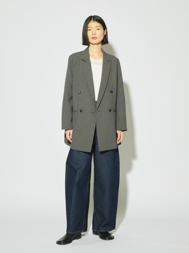 MIDIUMISOLID for Ladies バレルレッグワイドデニム｜ MARcourt