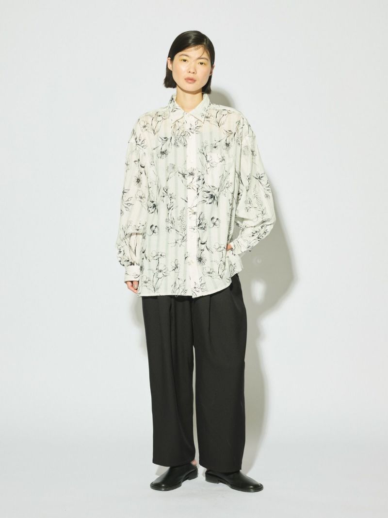 MIDIUMISOLID for Ladies クロップドワイドパンツ｜ MARcourt