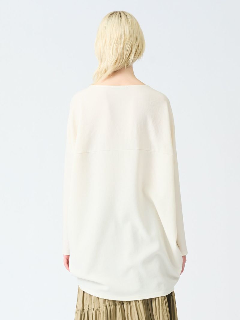 mizuiro ind ボートネックコクーンプルオーバー｜ MARcourt