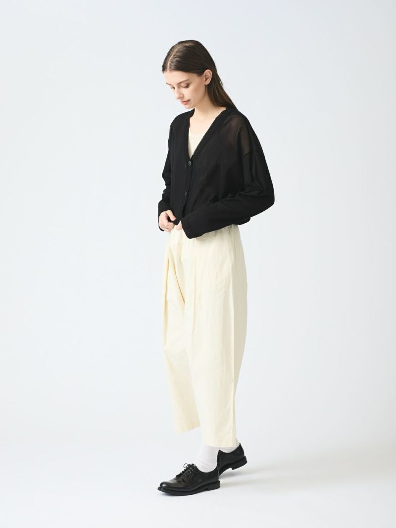 mizuiro ind メッシュVネックショートカーディガン| MARcourt mizuiro ind メッシュVネックショートカーディガン| MARcourt