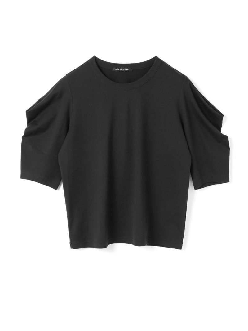 mizuiro ind ドレープスリーブT｜ MARcourt ONLINE STORE