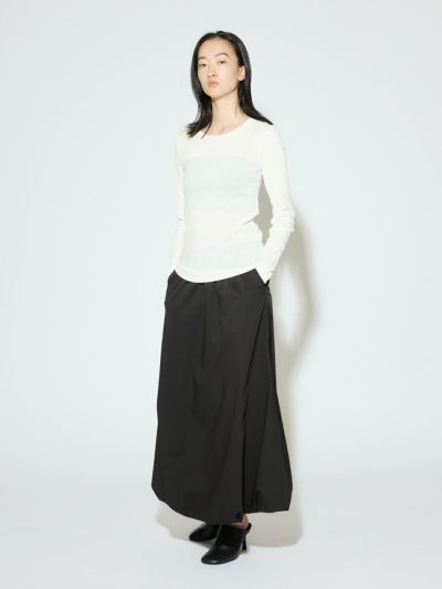 MIDIUMISOLID for Ladies ロングバルーンスカート