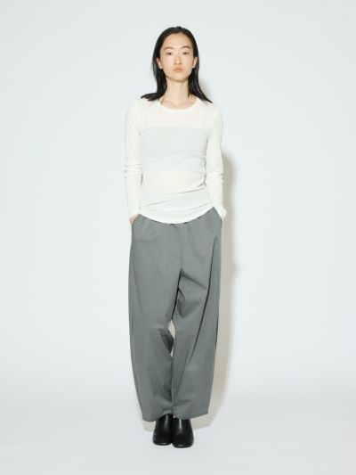 MIDIUMISOLID for Ladies コクーンイージーパンツ