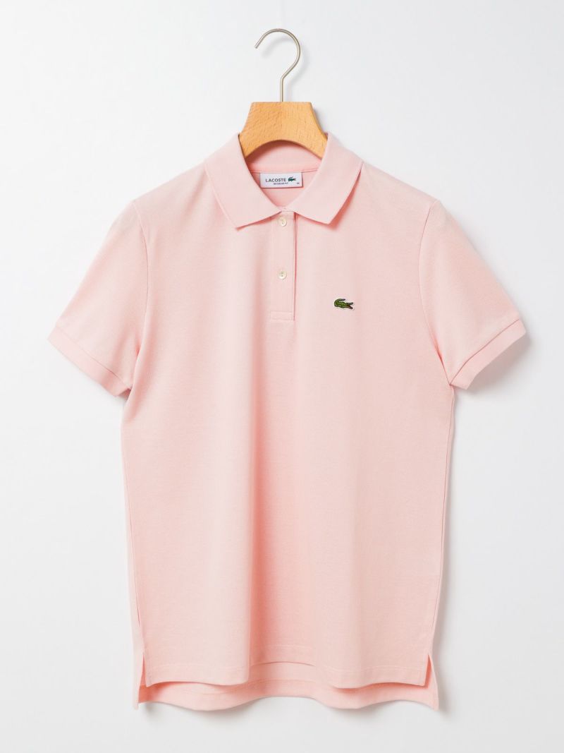 LACOSTE ピンク ポロシャツ US S