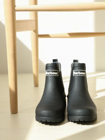 BARBOUR サイドゴアレインブーツ