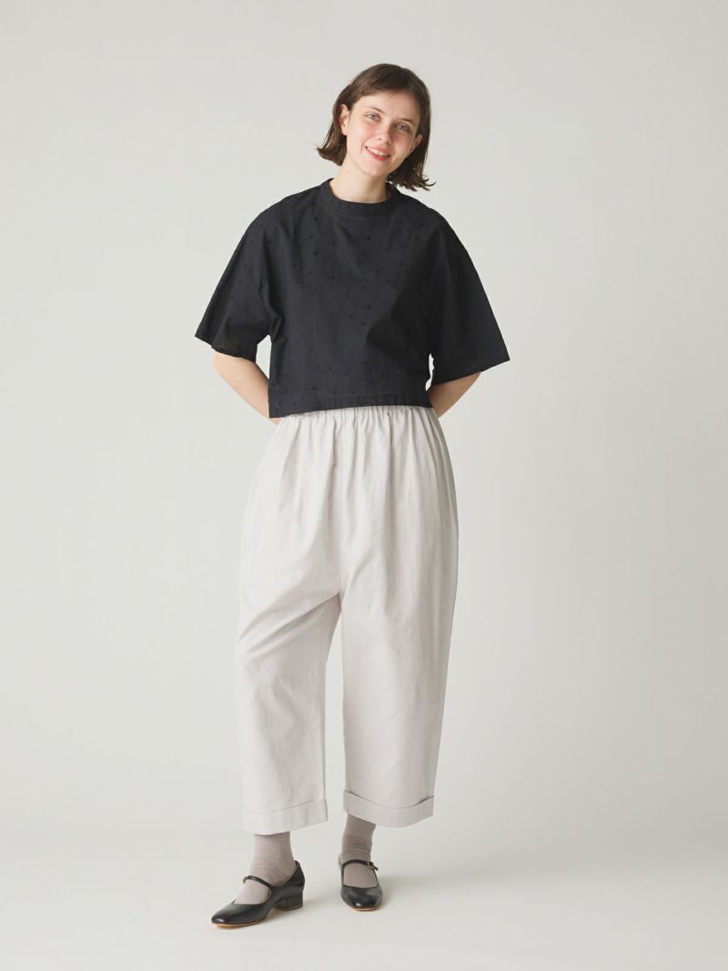 MidiUmi コットンリネンワイドイージーパンツ｜ MARcourt ONLINE