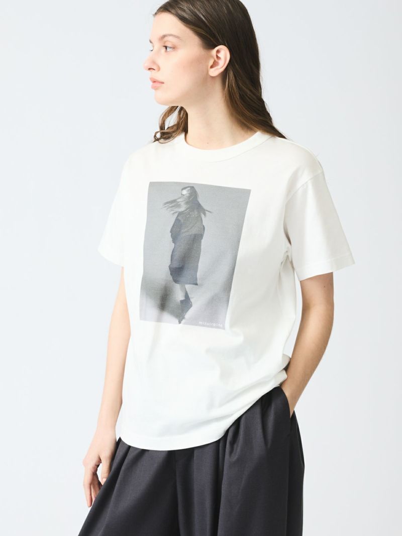 最終価格　mizuiroind プリントtシャツ　美品 mizuiro ind フォトプリントT｜ MARcourt ONLINE STORE