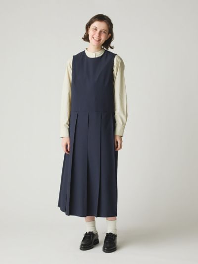 MidiUmi プリーツワンピース