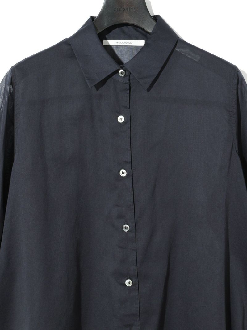 MIDIUMISOLID for Ladies シアースリットスリーブチュニック