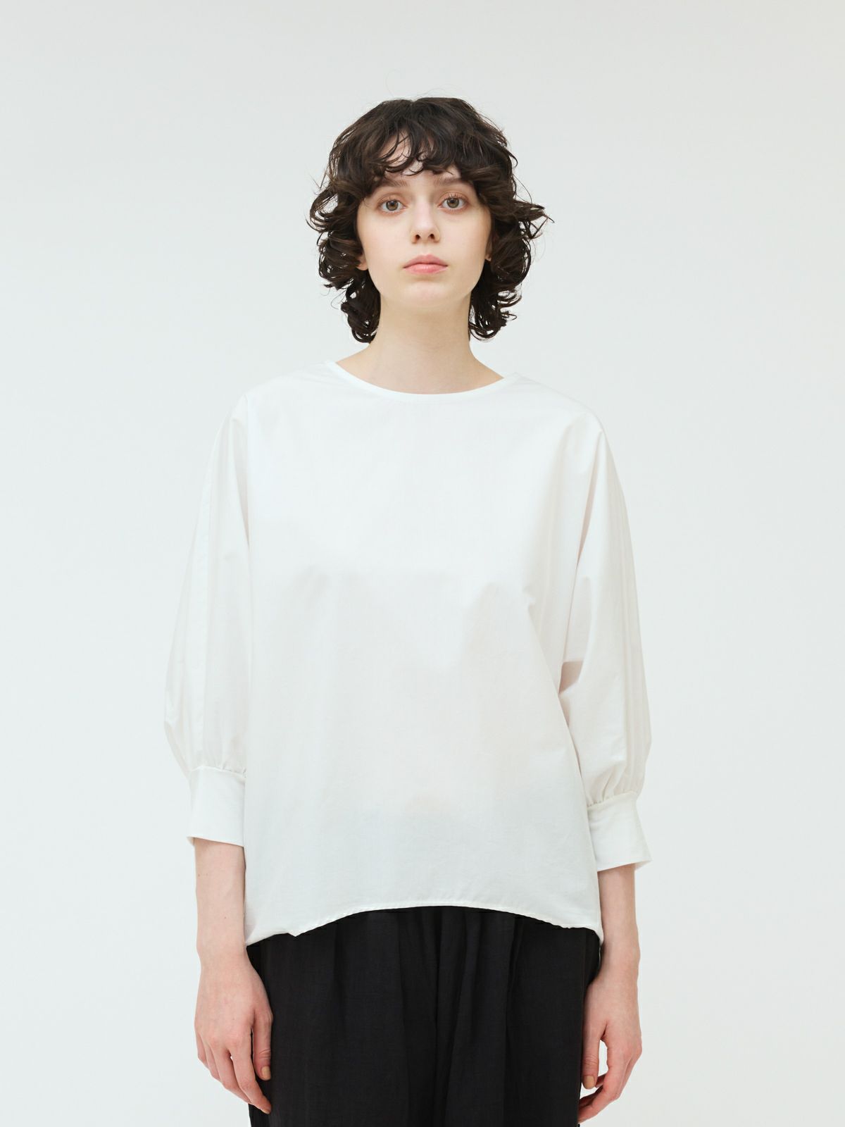 boat neck cocoon P/O