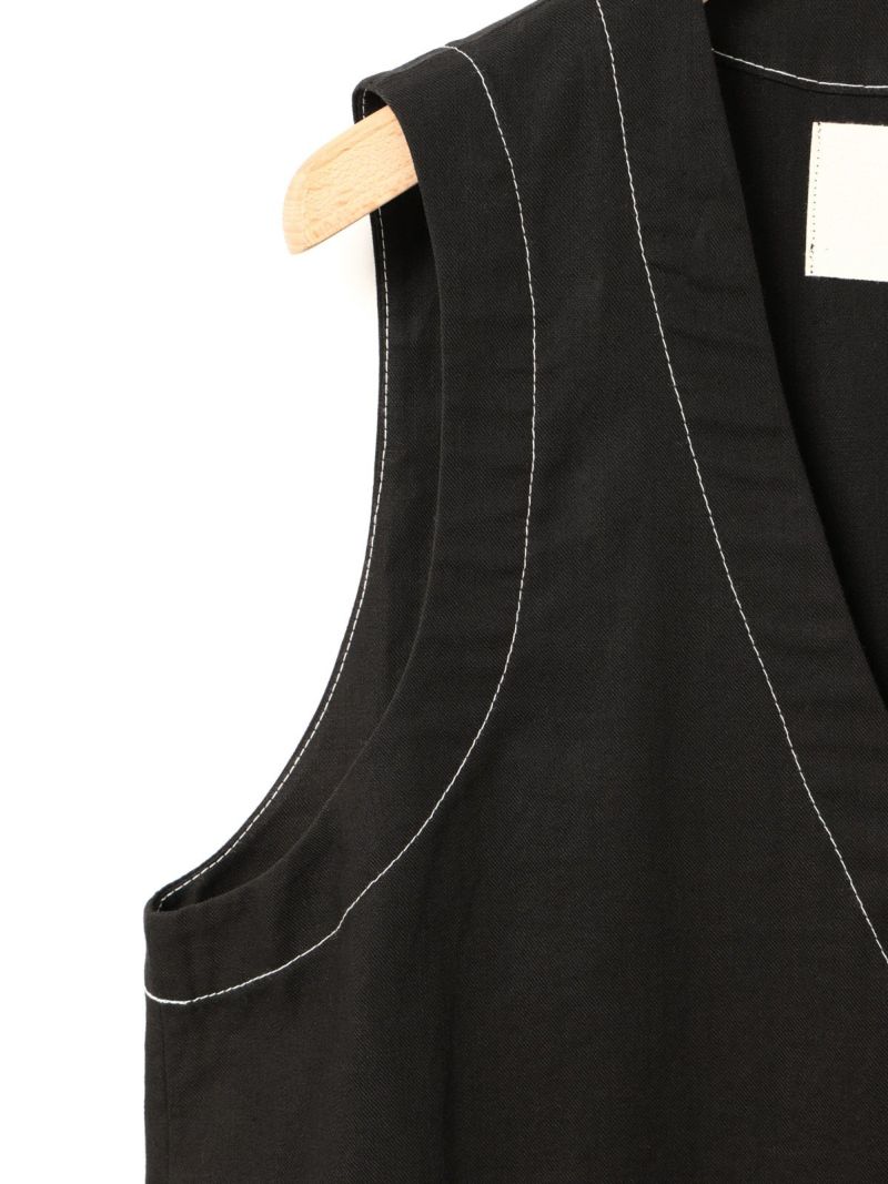MidiUmi コットンリネンVネックベスト｜ MARcourt ONLINE STORE