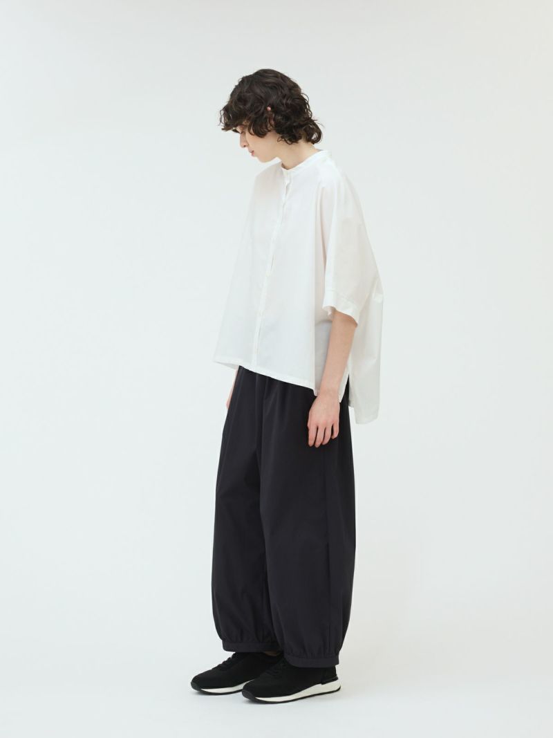mizuiro ind スタンドカラーワイドシャツ｜ MARcourt ONLINE