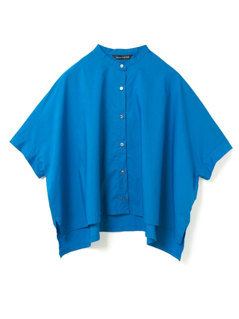 mizuiro ind スタンドカラーワイドシャツ｜ MARcourt ONLINE