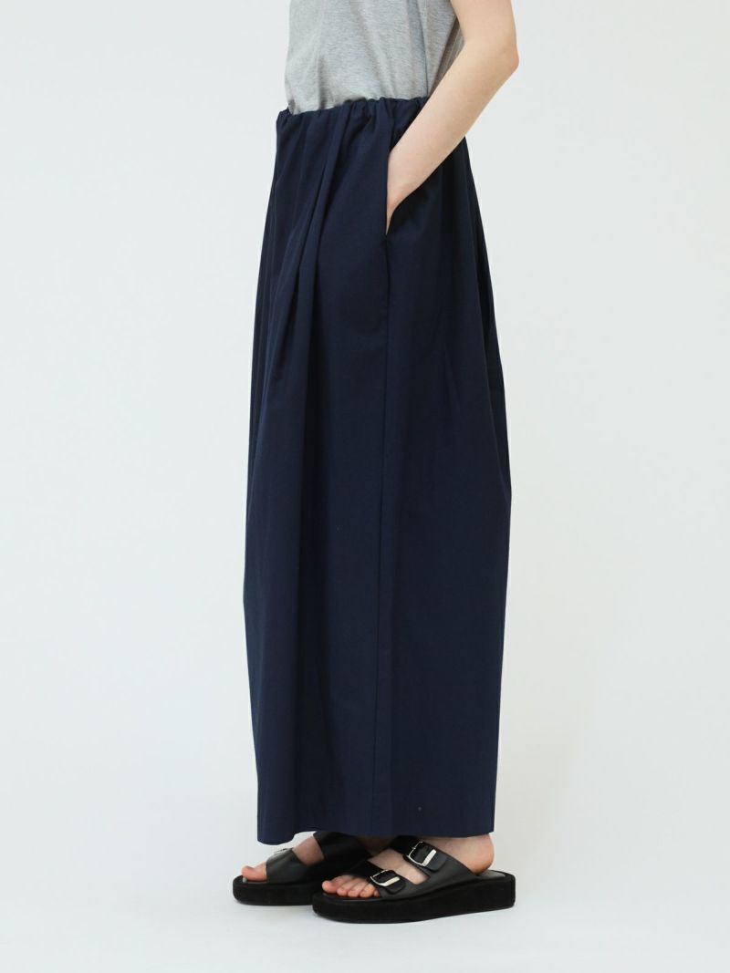 mizuiro ind ワイドギャザータックパンツ｜ MARcourt ONLINE