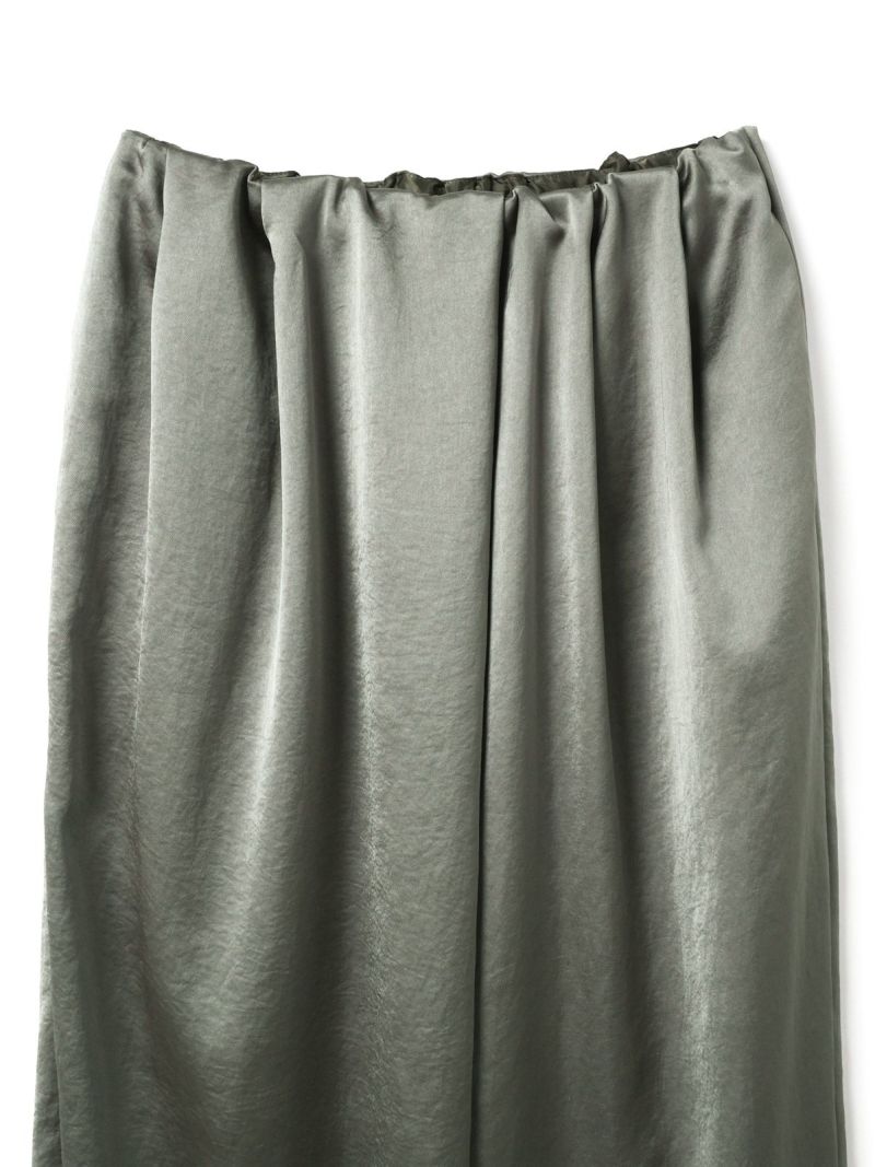 mizuiro ind フロントタックロングスカート｜ MARcourt ONLINE