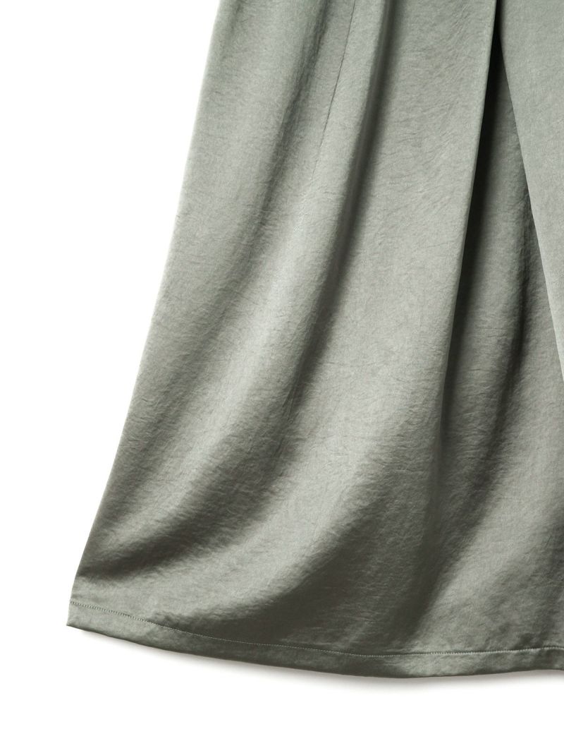 mizuiro ind フロントタックロングスカート｜ MARcourt ONLINE