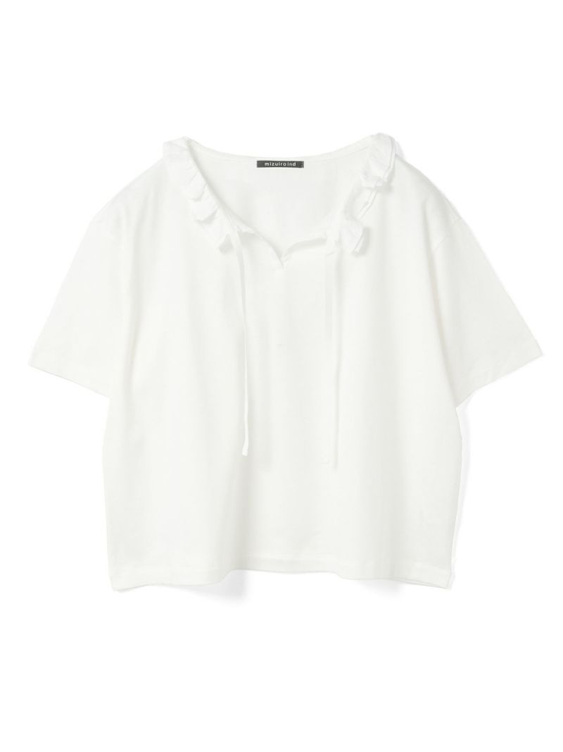 mizuiro ind フリル襟プルオーバー｜ MARcourt ONLINE STORE