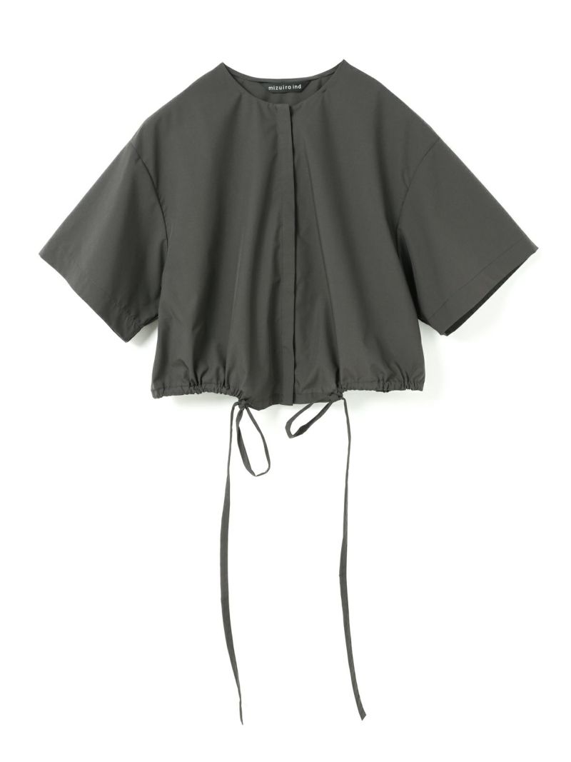 mizuiro ind ドローストリングシャツ｜ MARcourt ONLINE STORE