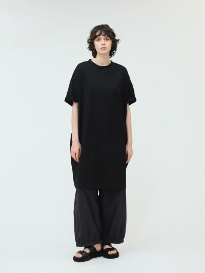 mizuiro ind ロールアップスリーブワンピース