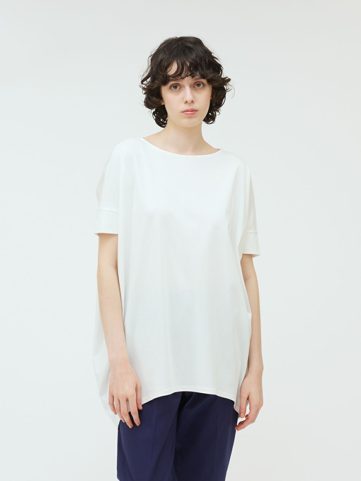 boat neck cocoon P/O