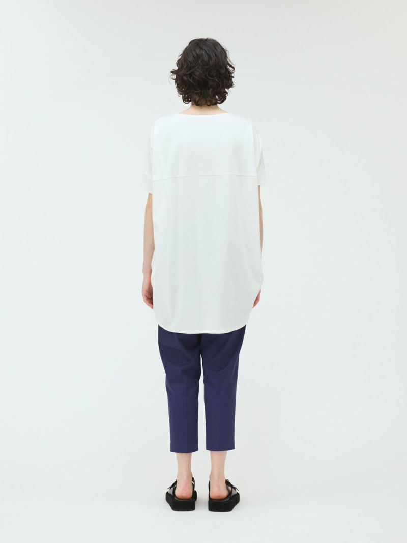 mizuiro ind ボートネックコクーンプルオーバー｜ MARcourt