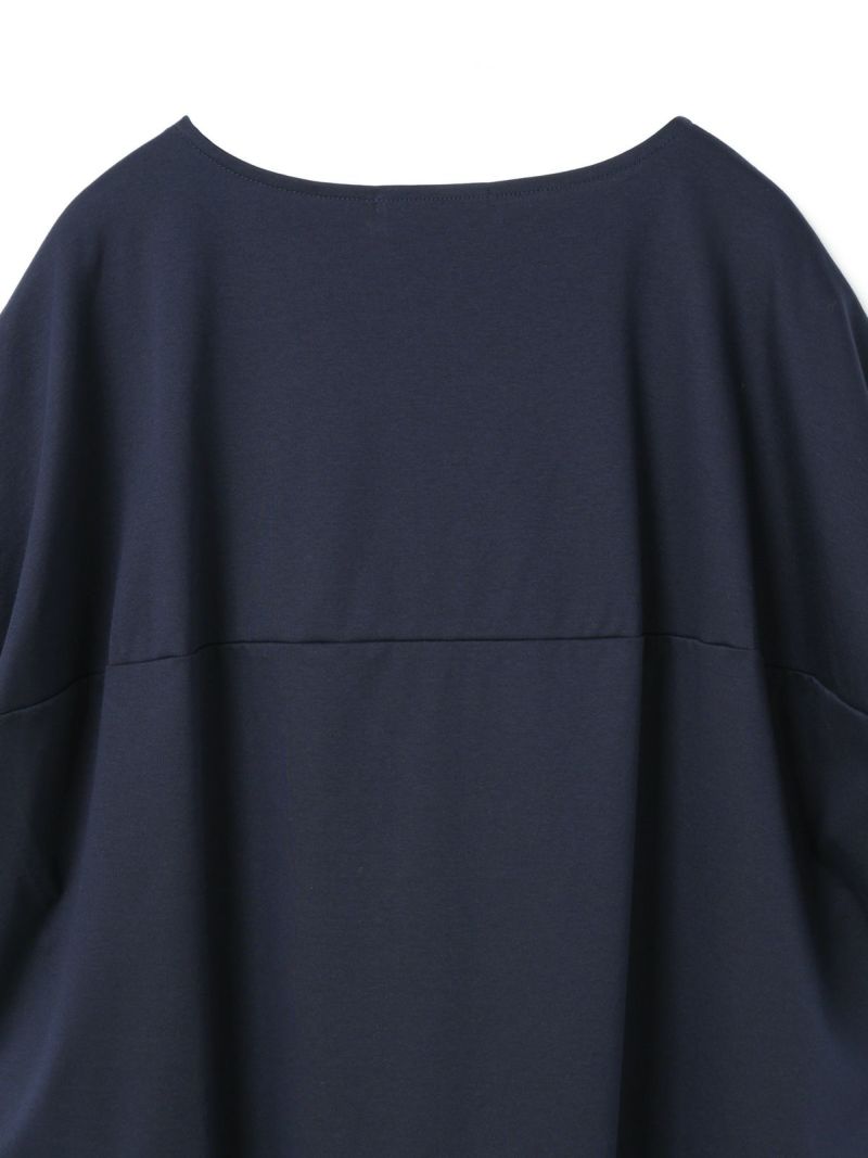 9/16(火)12:00販売終了】mizuiro ind ボートネックコクーンプル