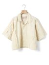 9/16(火)12:00販売終了】MARMARMAR 刺繍オープンカラーショート