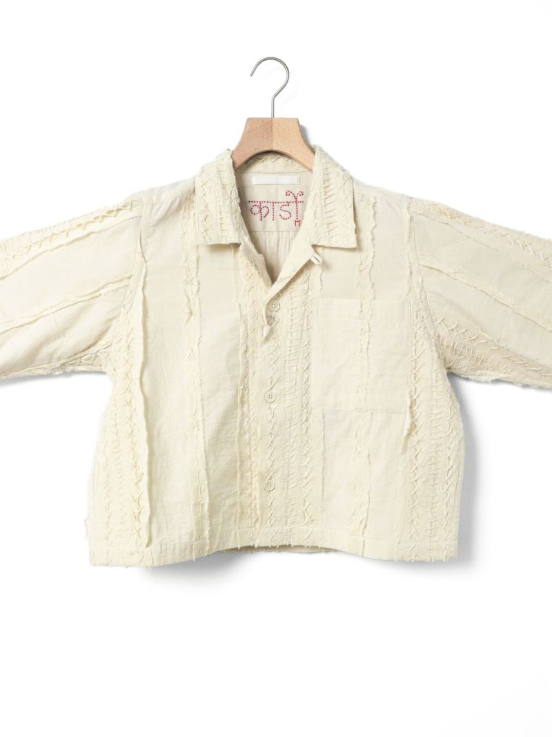 MARMARMAR 刺繍オープンカラーショートシャツ｜ MARcourt ONLINE