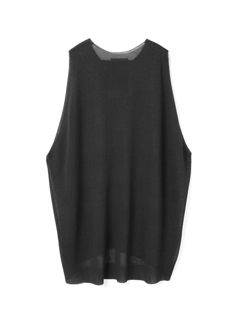 mizuiro ind クルーネックワイドベスト｜ MARcourt ONLINE STORE