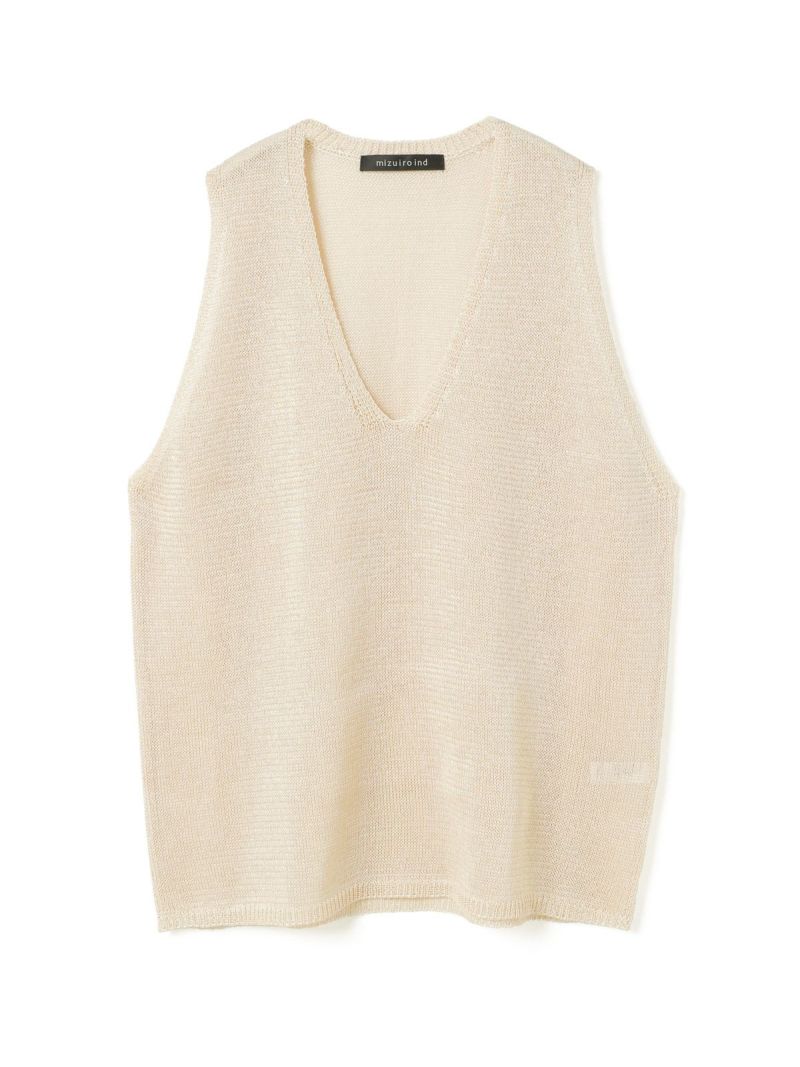 mizuiro ind ワイドVネックベスト| MARcourt ONLINE STORE mizuiro ind ワイドVネックベスト| MARcourt ONLINE STORE