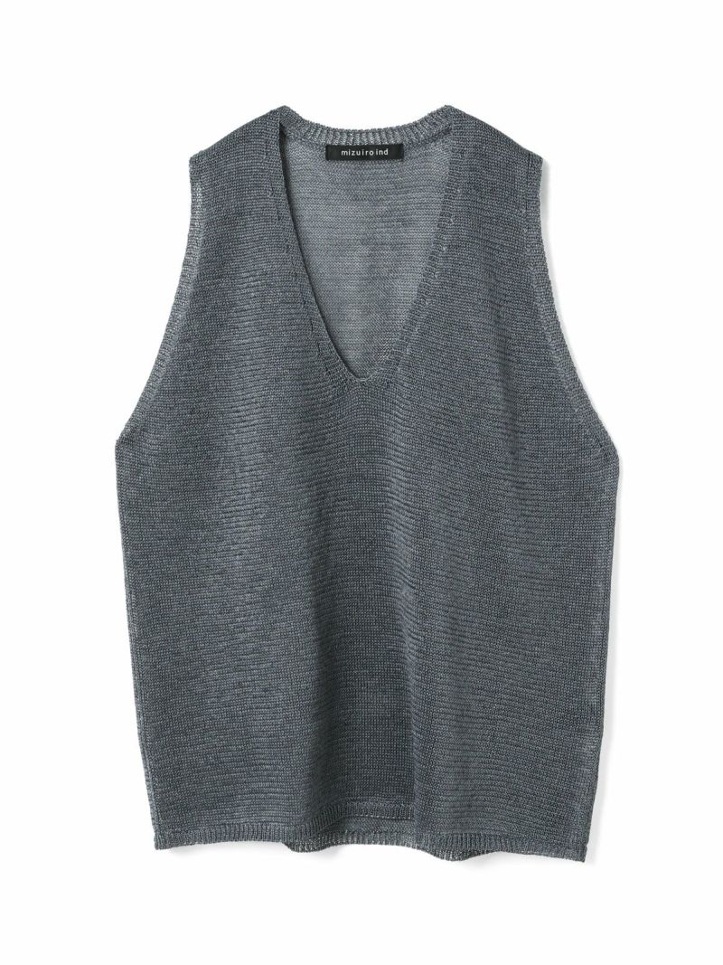 mizuiro ind ワイドVネックベスト| MARcourt ONLINE STORE mizuiro ind ワイドVネックベスト| MARcourt ONLINE STORE