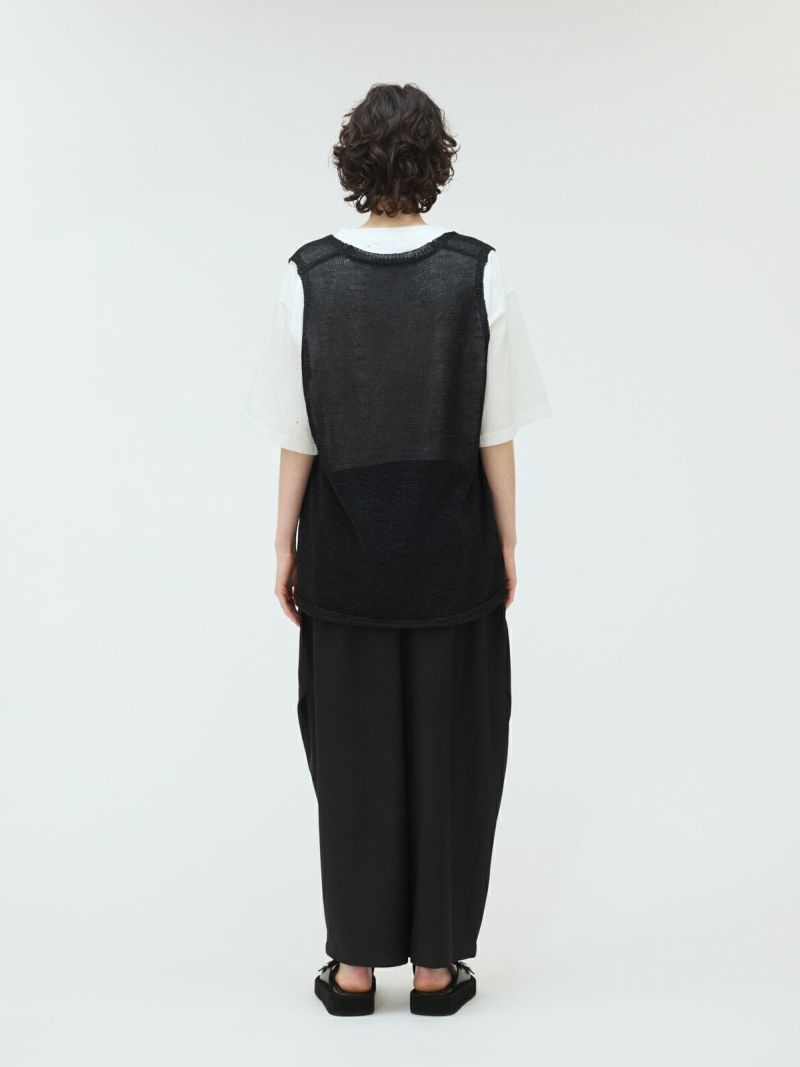 mizuiro ind ワイドVネックベスト ほぼ未使用 mizuiro ind ワイドVネックベスト| MARcourt ONLINE STORE