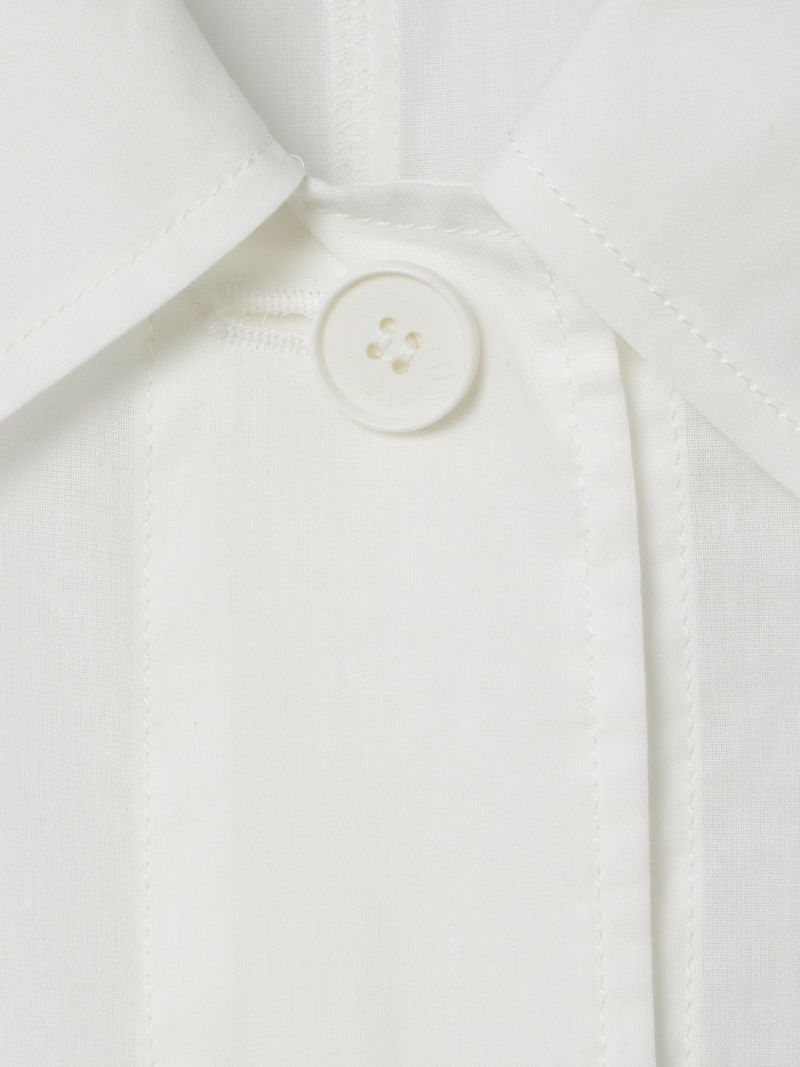 mizuiro ind シアーステンカラーロングシャツ｜ MARcourt ONLINE