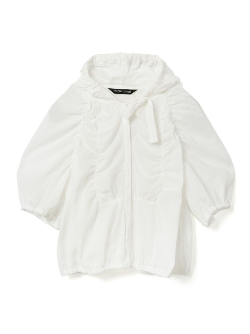 mizuiro ind ギャザーフード付きコート｜ MARcourt ONLINE STORE